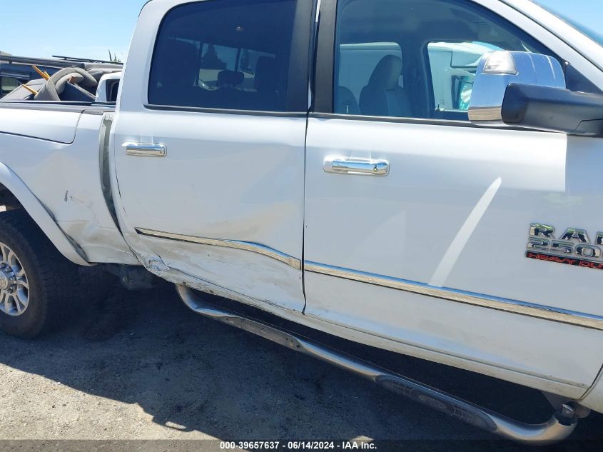 2014 Ram 2500 Laramie VIN: 3C6UR5FL6EG207735 Lot: 39657637