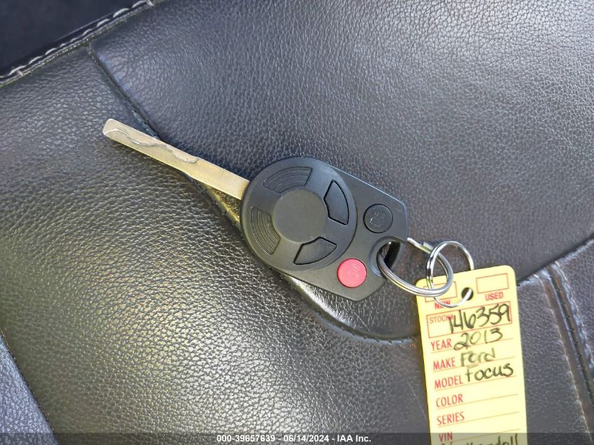 2013 Ford Focus Se VIN: 1FADP3F26DL375036 Lot: 39657639