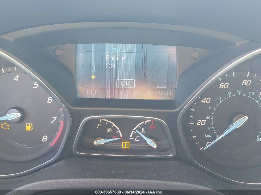 2013 Ford Focus Se VIN: 1FADP3F26DL375036 Lot: 39657639