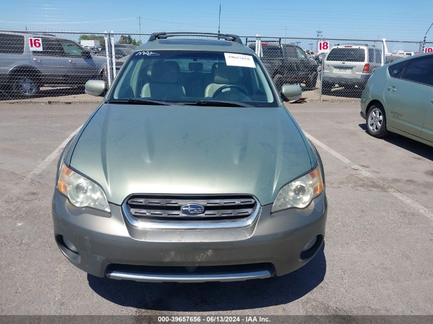 2007 Subaru Outback 3.0R L.l. Bean Edition VIN: 4S4BP86C674313394 Lot: 39657656