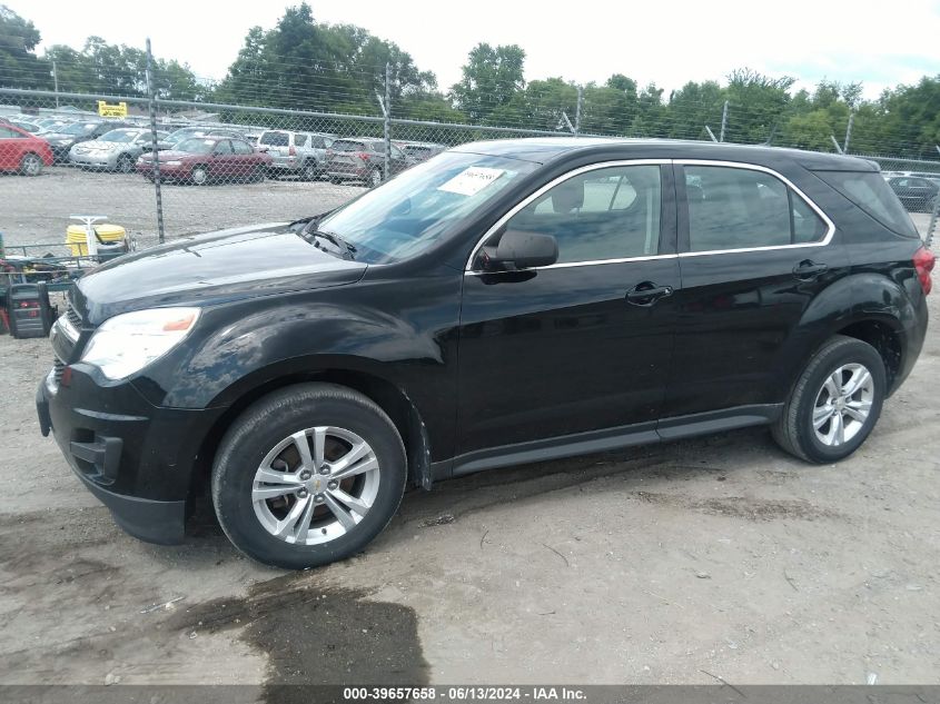 2012 Chevrolet Equinox Ls VIN: 2GNALBEK6C6230792 Lot: 39657658