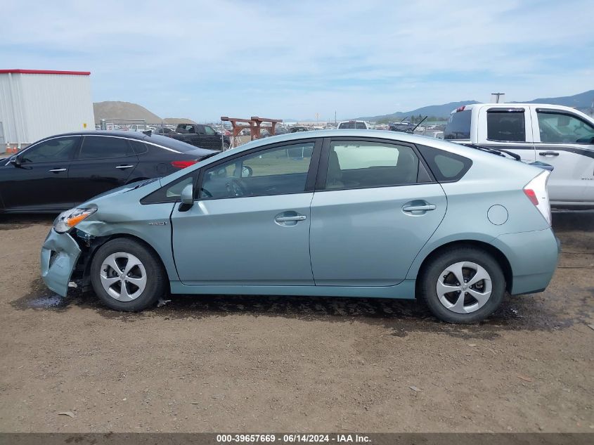 2015 Toyota Prius Two VIN: JTDKN3DU4F1908897 Lot: 39657669