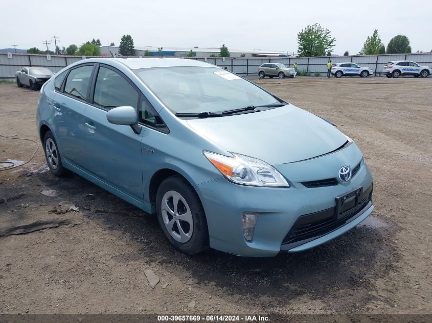 2015 Toyota Prius Two VIN: JTDKN3DU4F1908897 Lot: 39657669