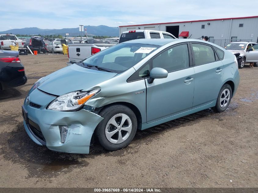 2015 Toyota Prius Two VIN: JTDKN3DU4F1908897 Lot: 39657669