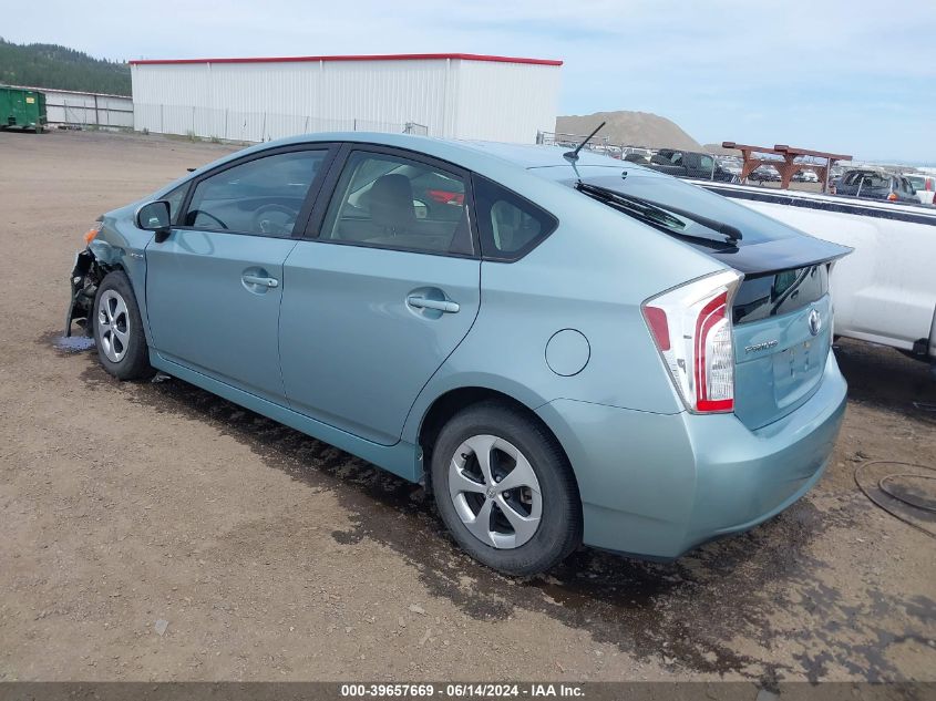 2015 Toyota Prius Two VIN: JTDKN3DU4F1908897 Lot: 39657669