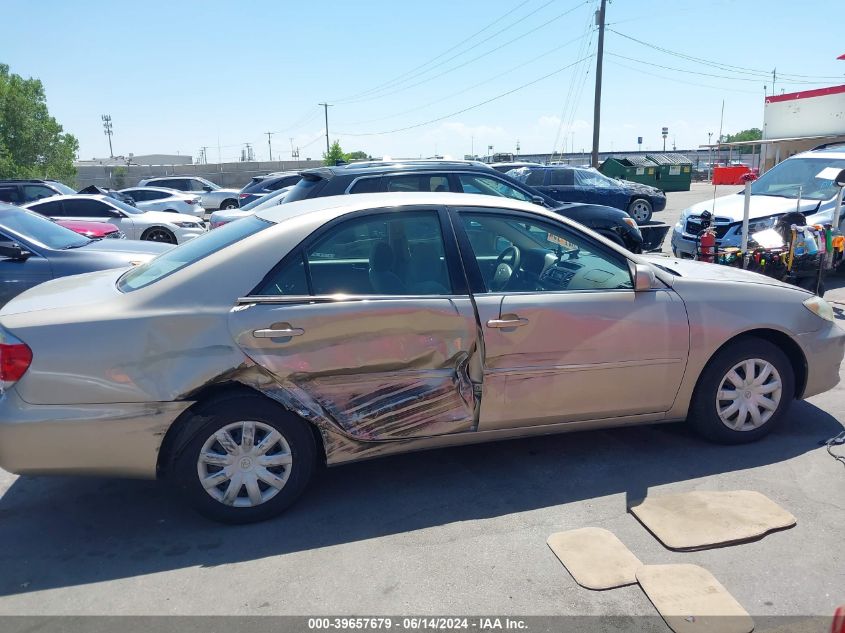 2005 Toyota Camry Le VIN: 4T1BE32K05U992906 Lot: 39657679