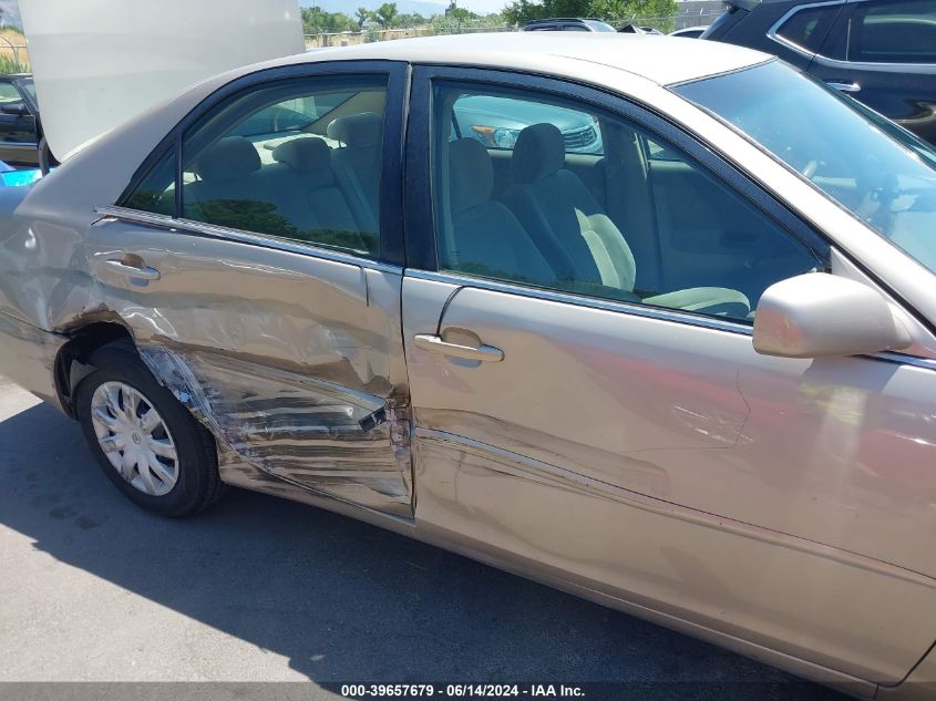 2005 Toyota Camry Le VIN: 4T1BE32K05U992906 Lot: 39657679