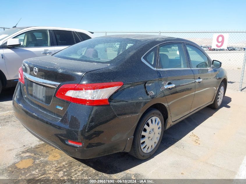 2014 Nissan Sentra S VIN: 3N1AB7AP3EY202365 Lot: 39657690