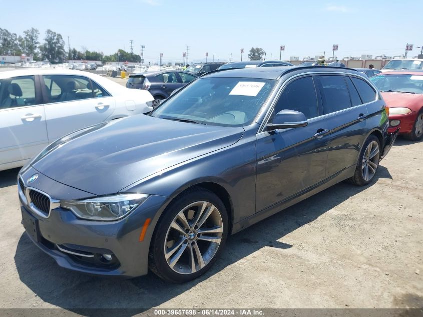 2017 BMW 330I xDrive VIN: WBA8K3C35HA023426 Lot: 39657698