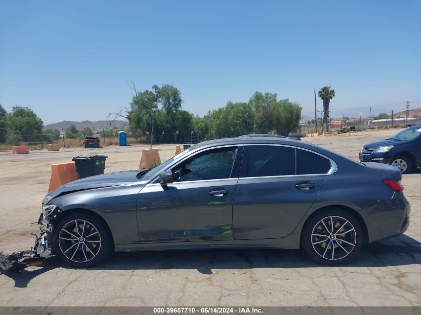 2020 BMW 330I VIN: 3MW5R1J09L8B39907 Lot: 39657710