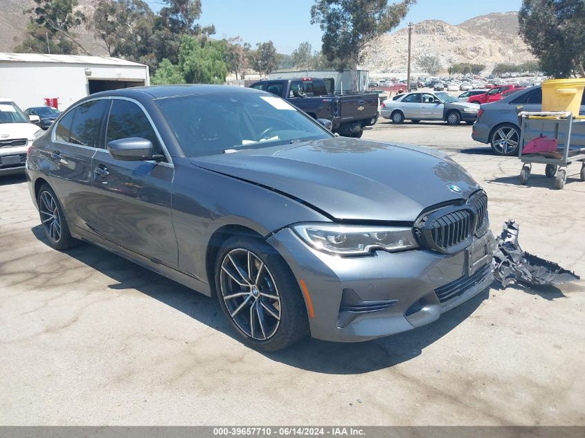 2020 BMW 330I VIN: 3MW5R1J09L8B39907 Lot: 39657710