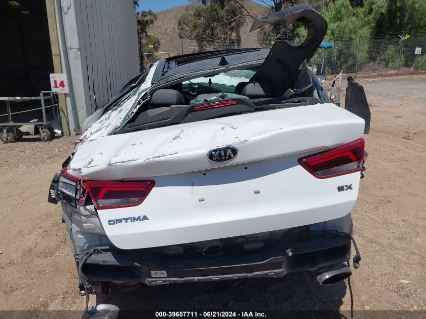 2019 Kia Optima Ex VIN: 5XXGU4L16KG304594 Lot: 39657711