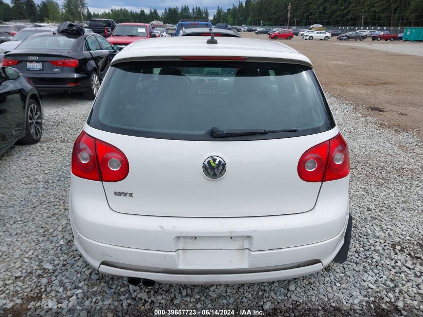 2007 Volkswagen Gti 2-Door VIN: WVWEV71K87W043346 Lot: 39657723