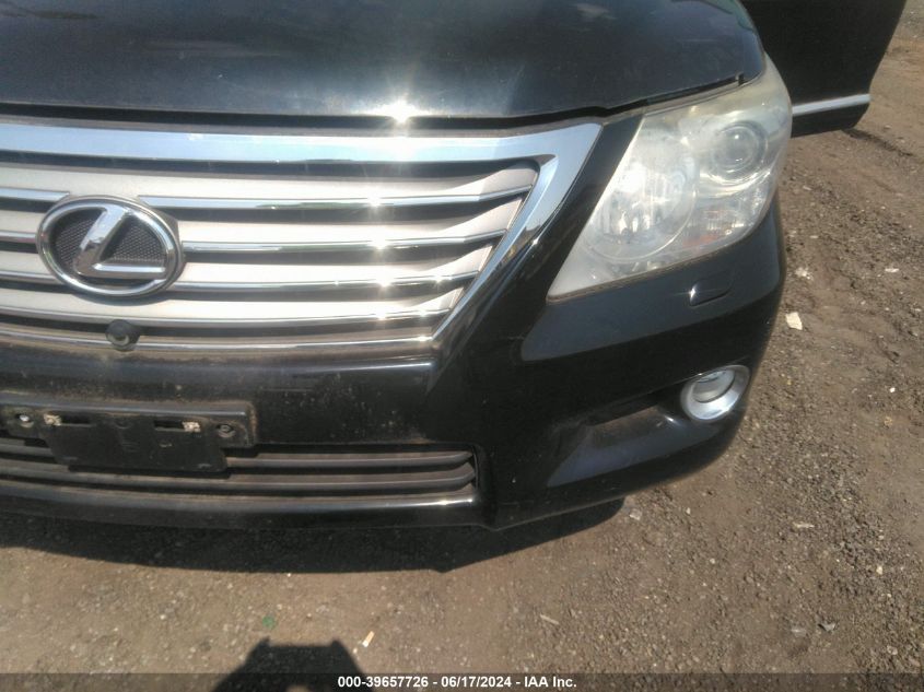 2011 Lexus Lx 570 VIN: JTJHY7AX2B4070396 Lot: 39657726