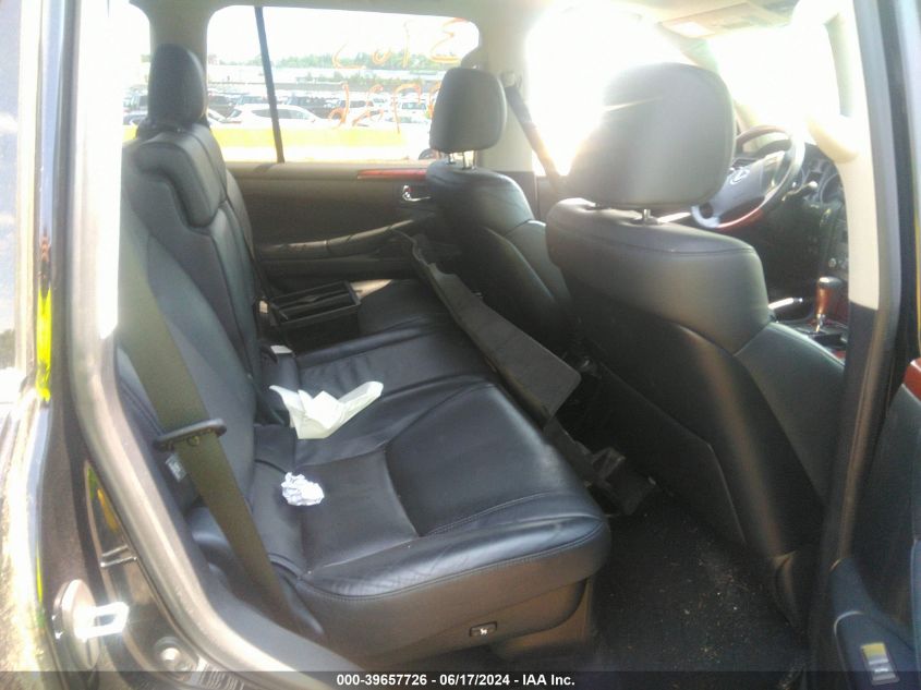 2011 Lexus Lx 570 VIN: JTJHY7AX2B4070396 Lot: 39657726