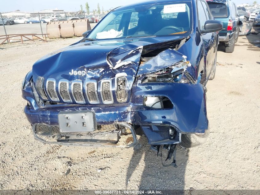 2016 Jeep Cherokee Sport VIN: 1C4PJLAB1GW275638 Lot: 39657731