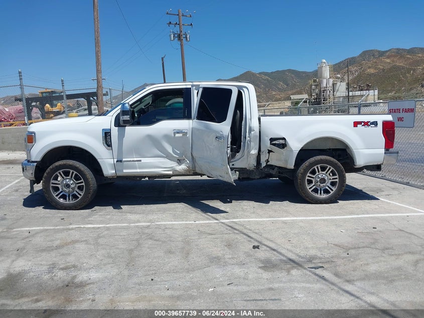 2022 Ford F-250 Xlt VIN: 1FT8W2BT7NEG03784 Lot: 39657739