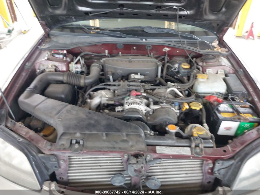 2001 Subaru Outback VIN: 4S3BH665017646543 Lot: 39657742