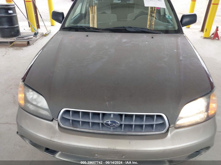 2001 Subaru Outback VIN: 4S3BH665017646543 Lot: 39657742