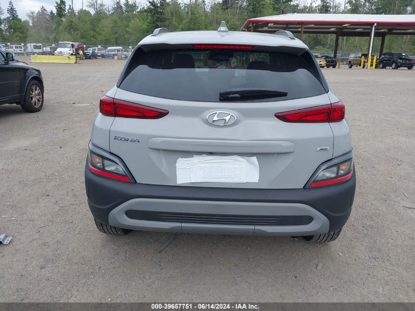 2023 Hyundai Kona Sel VIN: KM8K6CAB4PU965001 Lot: 39657751