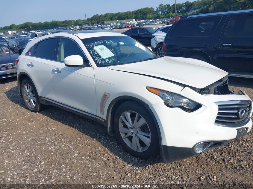 2015 Infiniti Qx70 VIN: JN8CS1MWXFM480730 Lot: 39657769