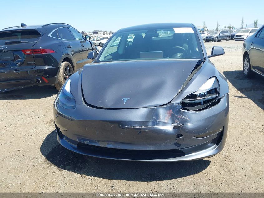 2023 Tesla Model 3 Performance Dual Motor All-Wheel Drive VIN: 5YJ3E1EC7PF712685 Lot: 39657785