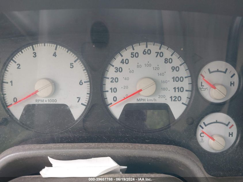 2007 Dodge Ram 1500 Slt VIN: 1D7HA16P57J574436 Lot: 39657788