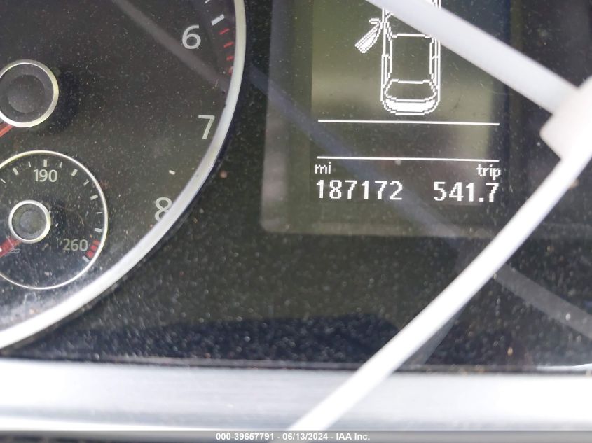 2013 Volkswagen Cc 2.0T R-Line VIN: WVWBN7AN2DE543453 Lot: 39657791