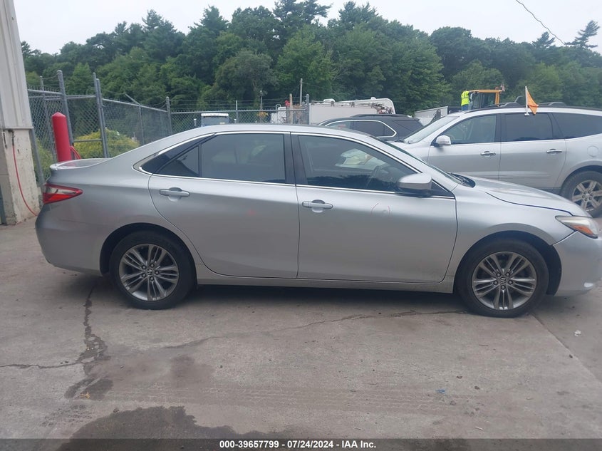 2016 Toyota Camry Se VIN: 4T1BF1FK0GU138688 Lot: 39657799