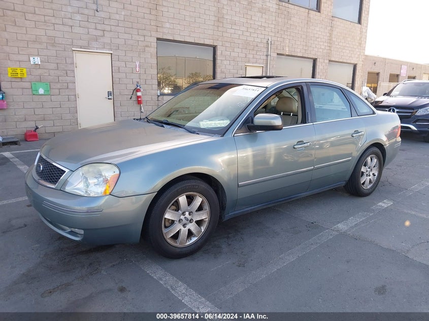 2005 Ford Five Hundred Sel VIN: 1FAFP24185G183236 Lot: 39657814