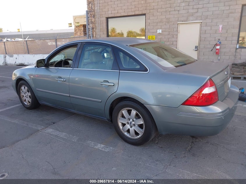 2005 Ford Five Hundred Sel VIN: 1FAFP24185G183236 Lot: 39657814