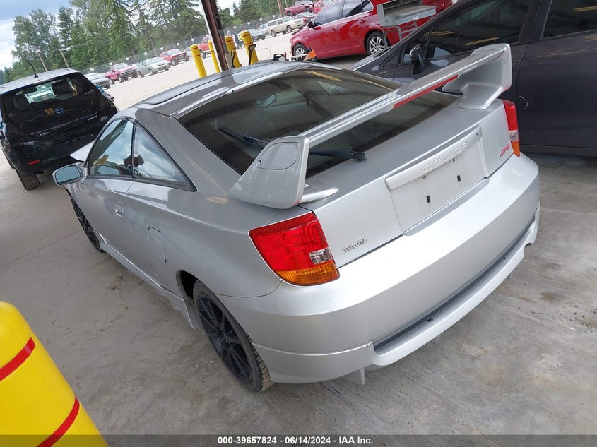 2002 Toyota Celica Gts VIN: JTDDY38T620059986 Lot: 39657824