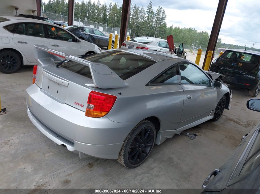 2002 Toyota Celica Gts VIN: JTDDY38T620059986 Lot: 39657824