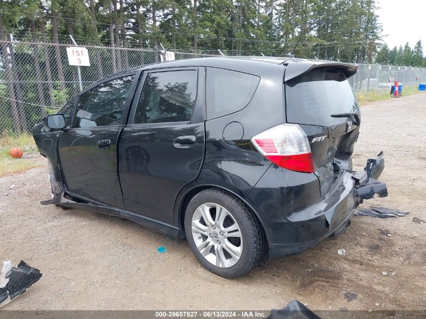 2010 Honda Fit Sport VIN: JHMGE8G42AC033376 Lot: 39657827