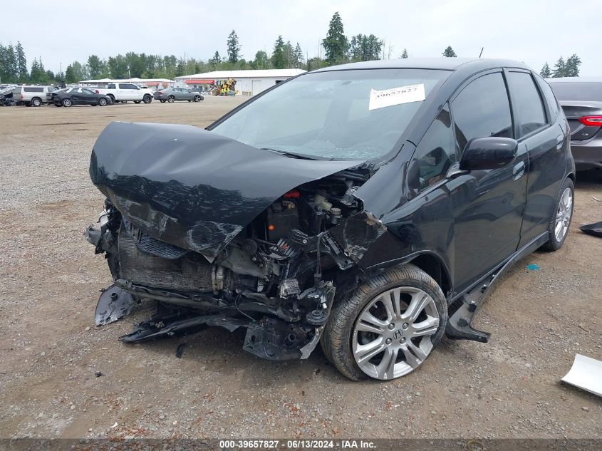 2010 Honda Fit Sport VIN: JHMGE8G42AC033376 Lot: 39657827