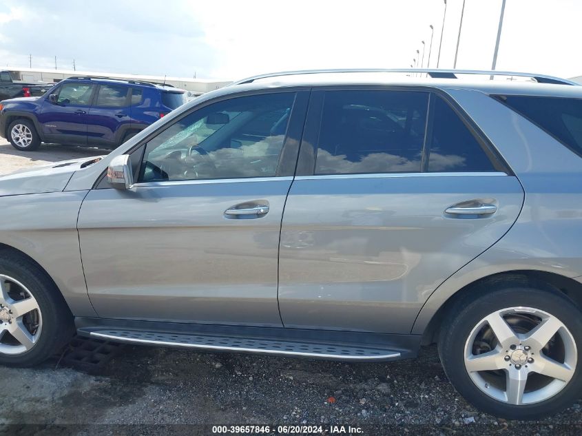 4JGDA5JBXFA586197 2015 Mercedes-Benz Ml 350