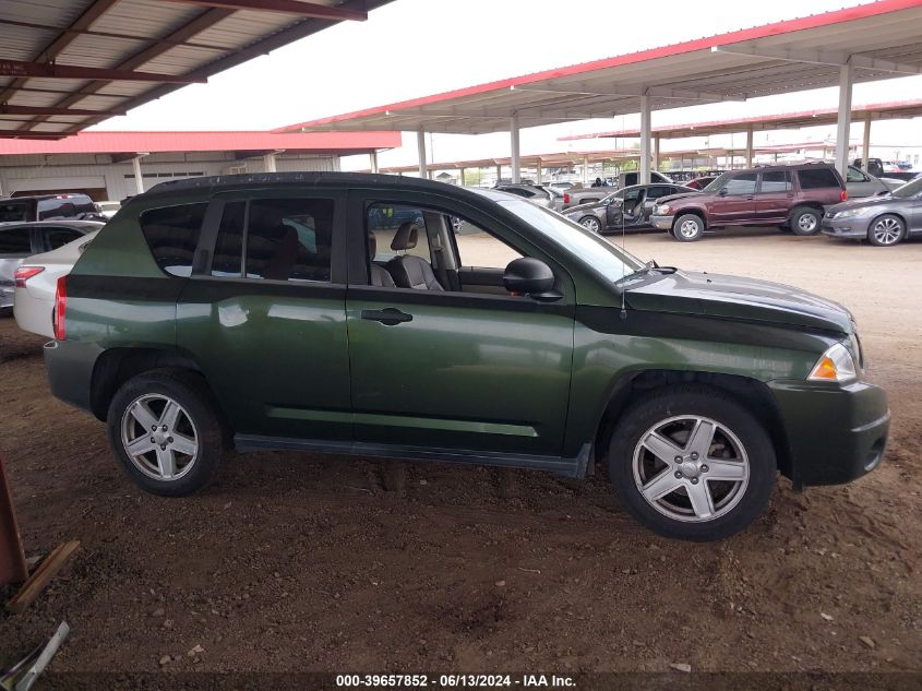 2007 Jeep Compass Sport VIN: 1J8FF47W57D581940 Lot: 39657852