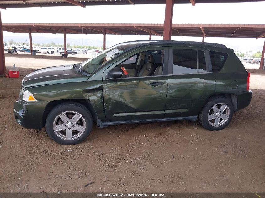 2007 Jeep Compass Sport VIN: 1J8FF47W57D581940 Lot: 39657852
