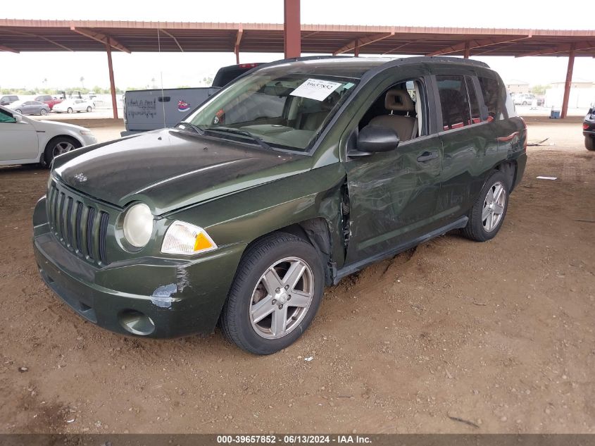 2007 Jeep Compass Sport VIN: 1J8FF47W57D581940 Lot: 39657852