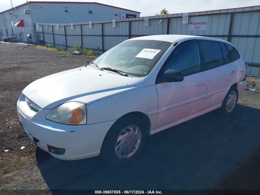 2003 Kia Rio Cinco VIN: KNADC165736147786 Lot: 39657855