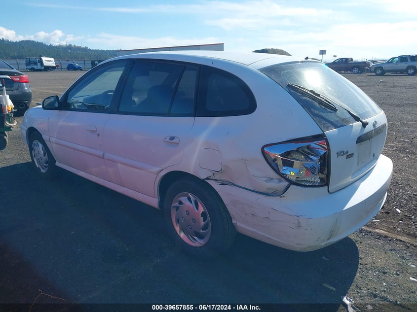 2003 Kia Rio Cinco VIN: KNADC165736147786 Lot: 39657855