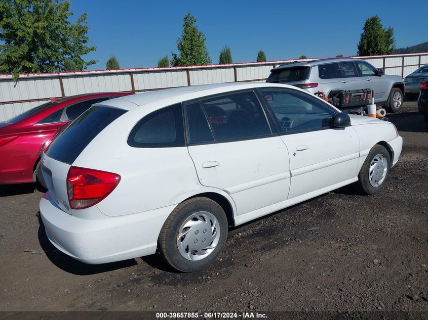 2003 Kia Rio Cinco VIN: KNADC165736147786 Lot: 39657855