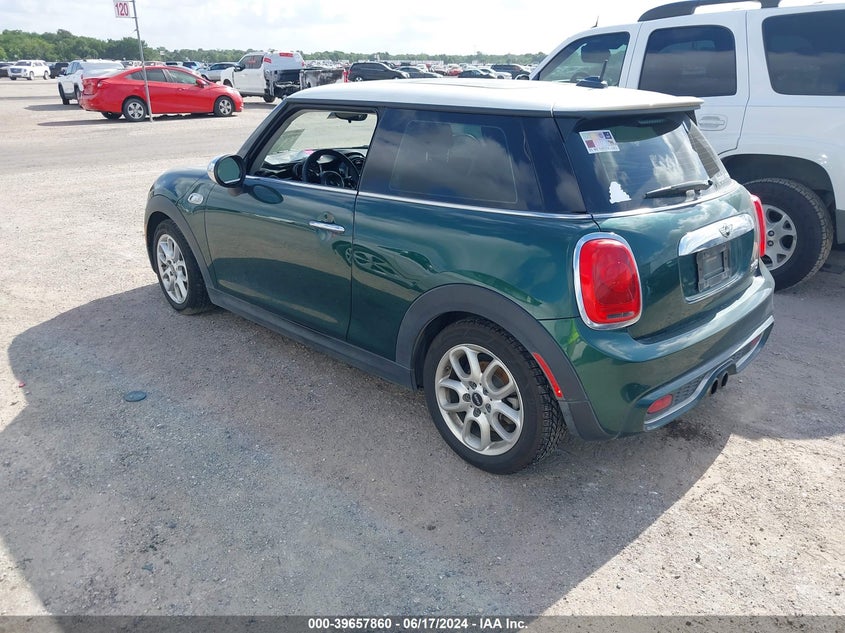 2015 Mini Hardtop Cooper S VIN: WMWXP7C5XF2A35412 Lot: 39657860