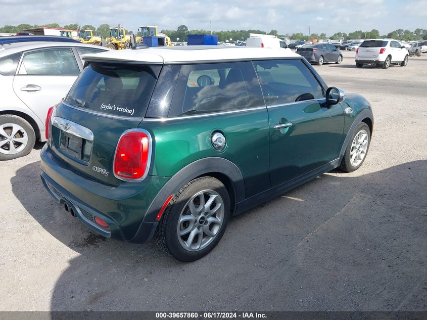 2015 Mini Hardtop Cooper S VIN: WMWXP7C5XF2A35412 Lot: 39657860