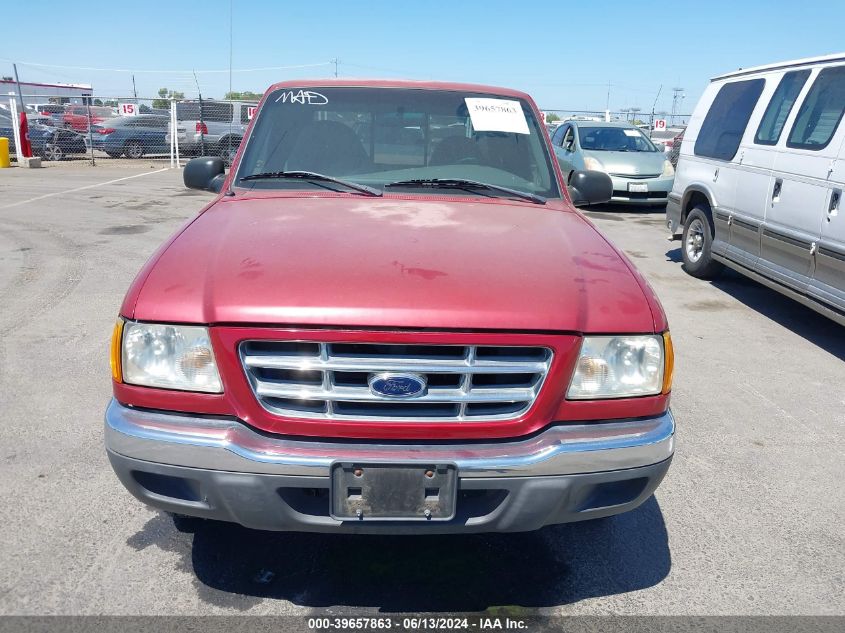 2001 Ford Ranger Super Cab VIN: 1FTYR14U11PA66125 Lot: 39657863