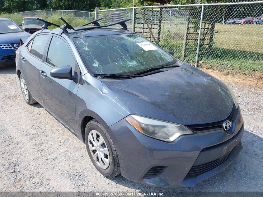 2015 Toyota Corolla L VIN: 2T1BURHE6FC339135 Lot: 39657868