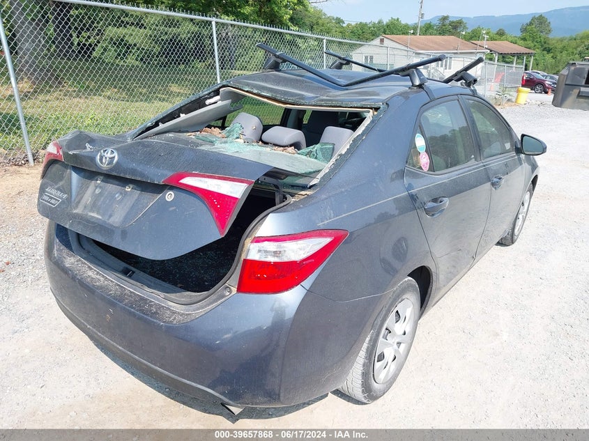 2015 Toyota Corolla L VIN: 2T1BURHE6FC339135 Lot: 39657868