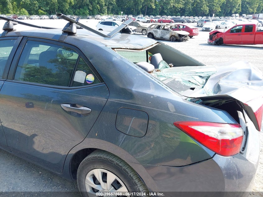 2015 Toyota Corolla L VIN: 2T1BURHE6FC339135 Lot: 39657868