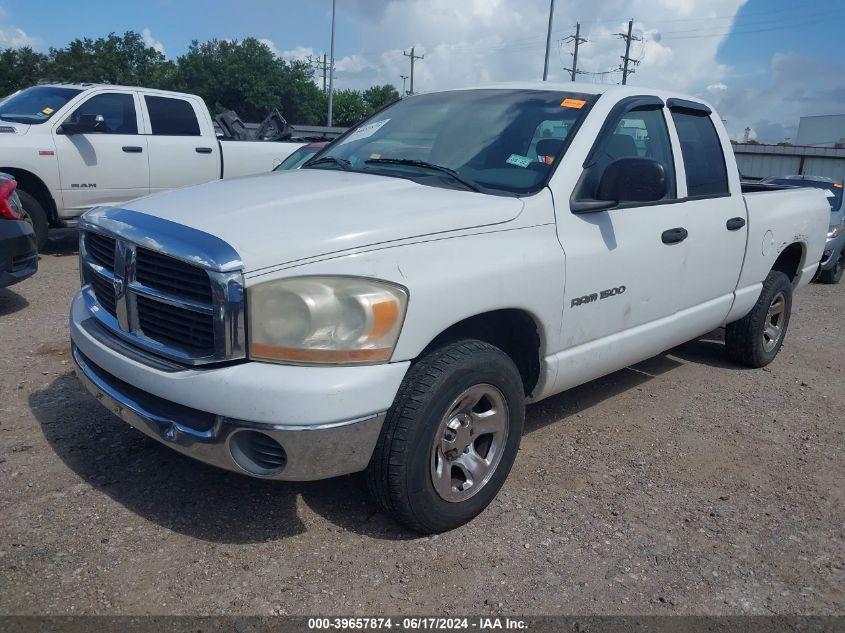 2006 Dodge Ram 1500 Slt VIN: 1D7HA18N76J102734 Lot: 39657874