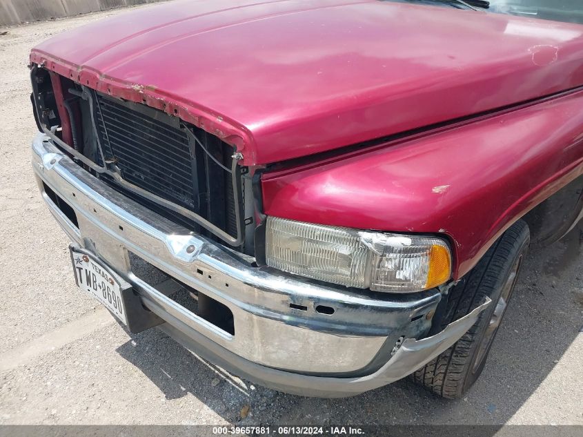 1999 Dodge Ram 1500 St VIN: 1B7HC13Y2XJ581717 Lot: 39657881